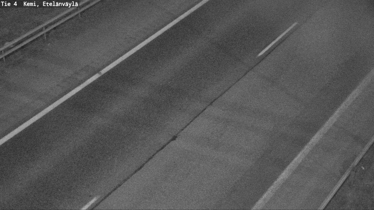 Weather Camera Image Road 4 Kemi, Etelänväylä, Kemi, Lappi