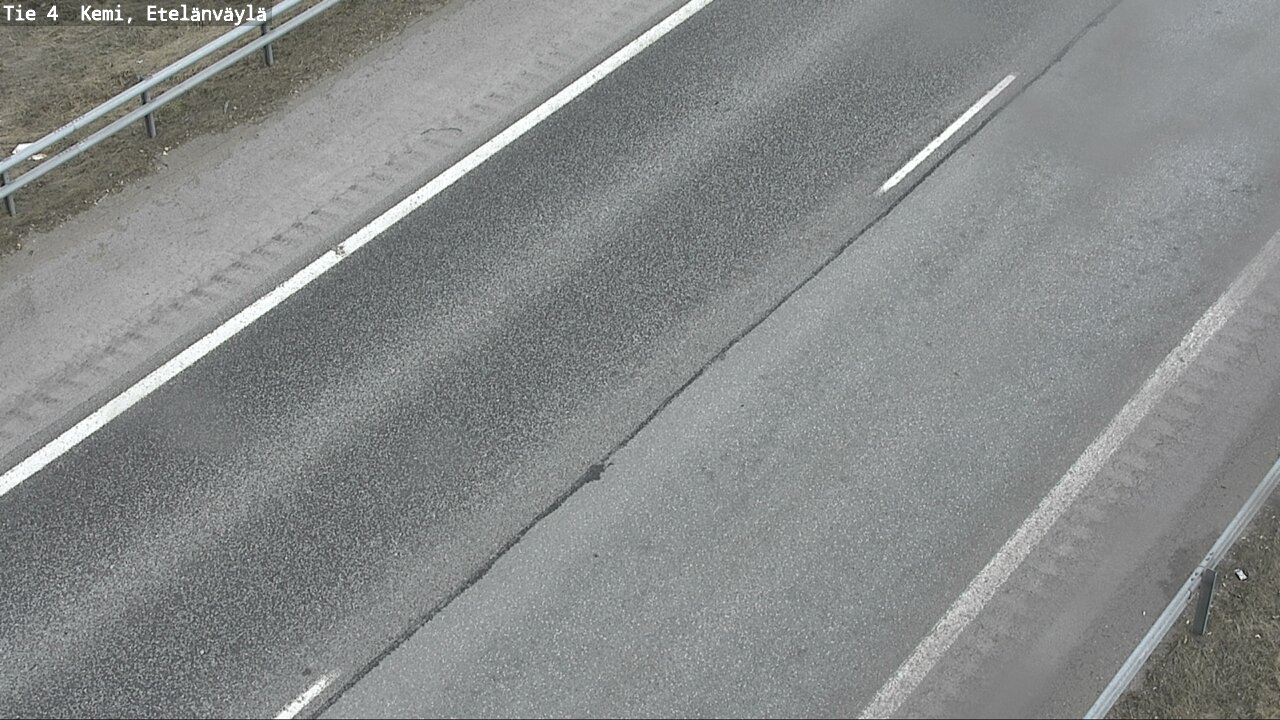 Weather Camera Image Väg 4 Kemi, Etelänväylä, Kemi, Lappi
