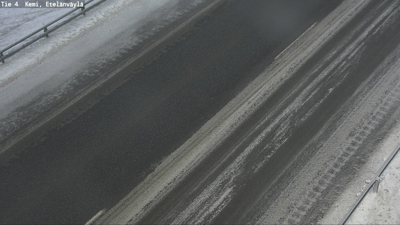 Weather Camera Image Väg 4 Kemi, Etelänväylä, Kemi, Lappi