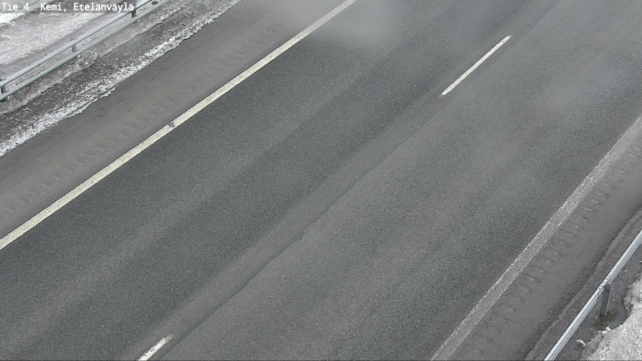 Weather Camera Image Road 4 Kemi, Etelänväylä, Kemi, Lappi
