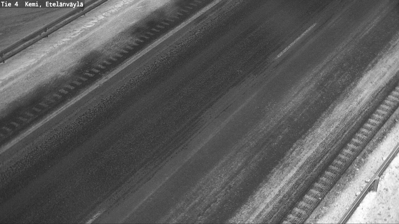 Weather Camera Image Road 4 Kemi, Etelänväylä, Kemi, Lappi
