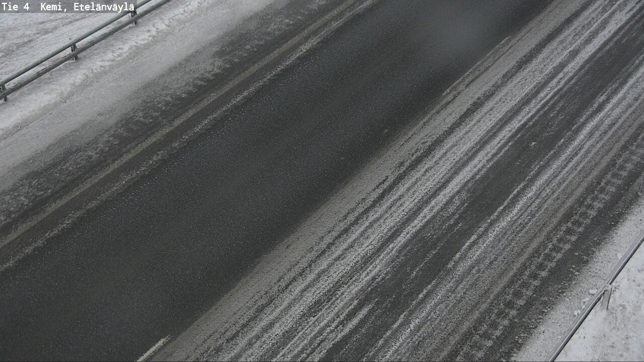 Weather Camera Image Väg 4 Kemi, Etelänväylä, Kemi, Lappi