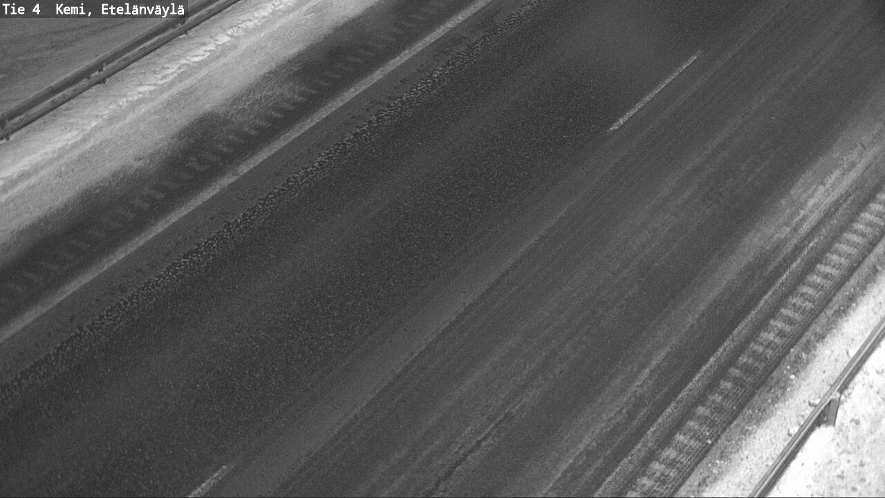 Weather Camera Image Road 4 Kemi, Etelänväylä, Kemi, Lappi