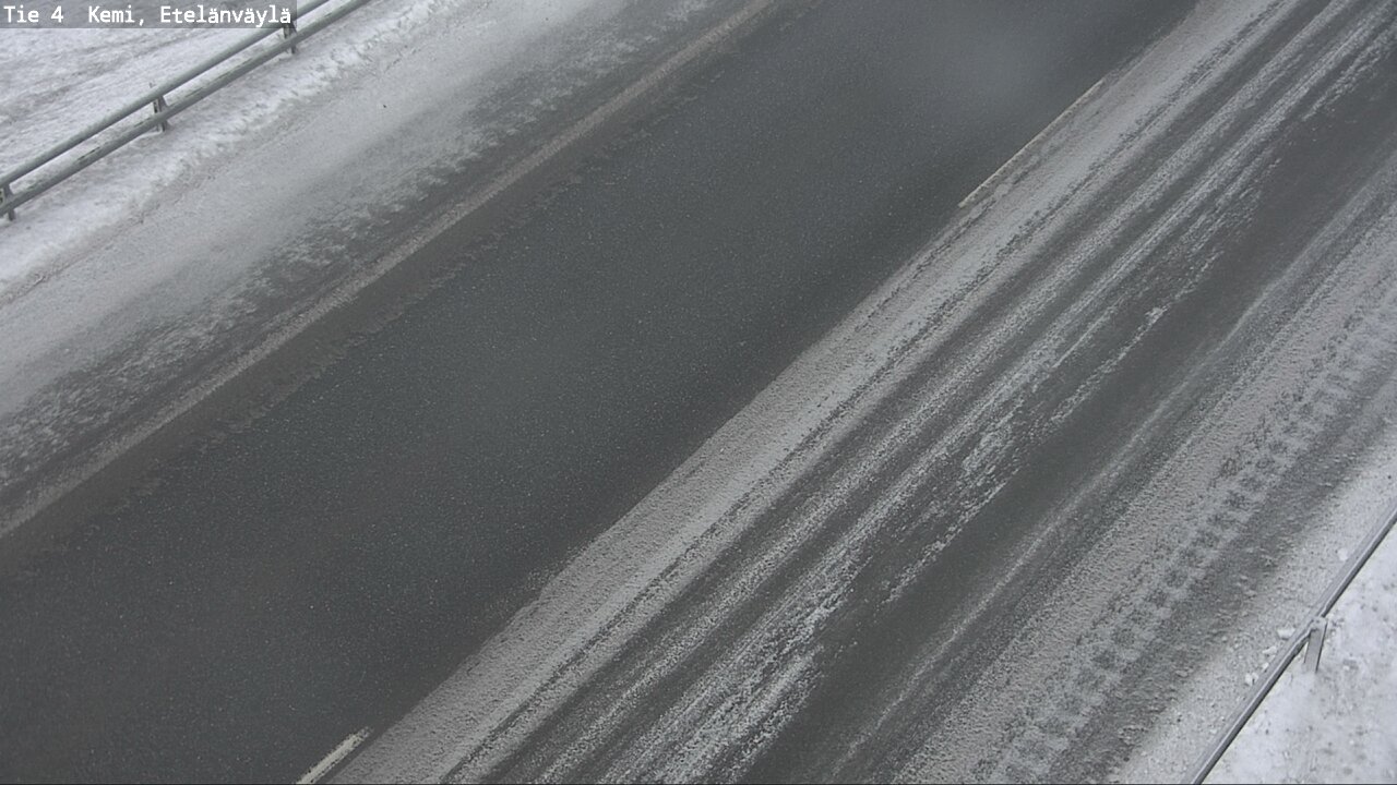 Weather Camera Image Väg 4 Kemi, Etelänväylä, Kemi, Lappi