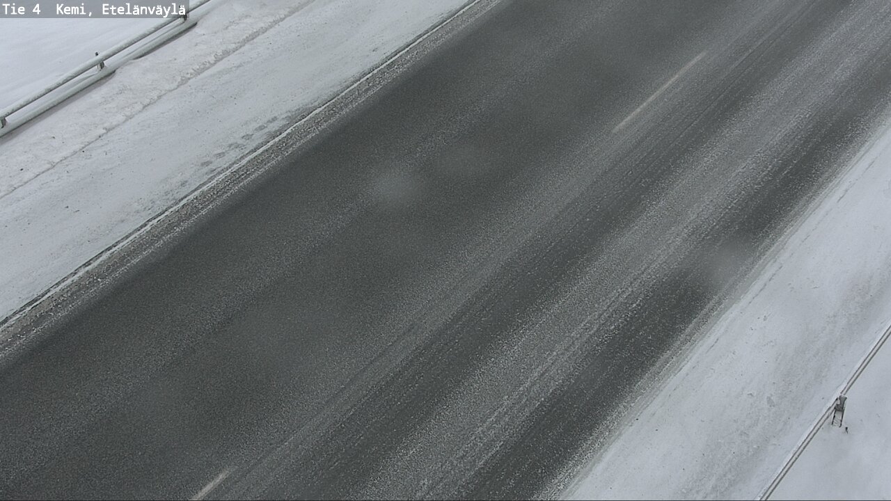 Weather Camera Image Road 4 Kemi, Etelänväylä, Kemi, Lappi