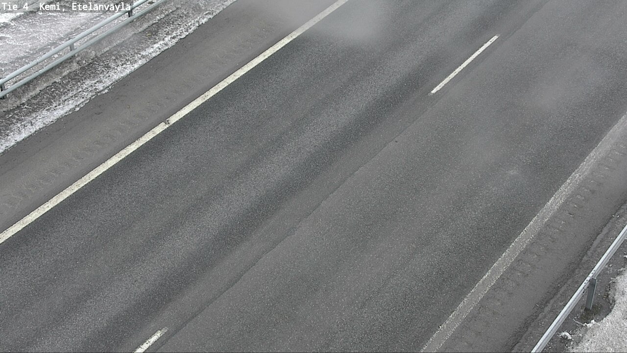 Weather Camera Image Väg 4 Kemi, Etelänväylä, Kemi, Lappi