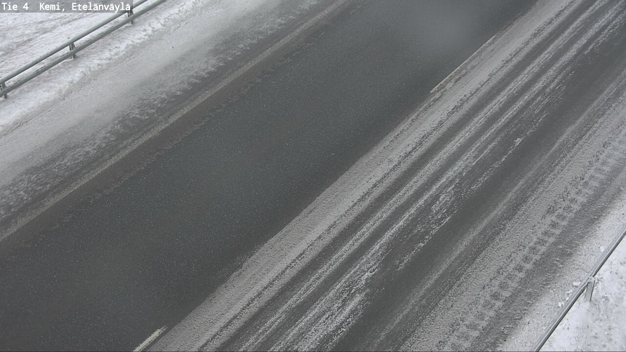 Weather Camera Image Väg 4 Kemi, Etelänväylä, Kemi, Lappi