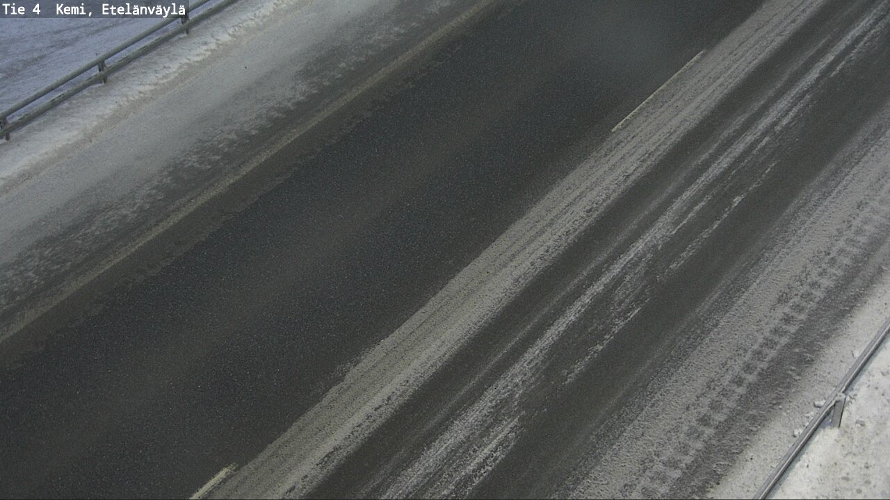 Weather Camera Image Väg 4 Kemi, Etelänväylä, Kemi, Lappi