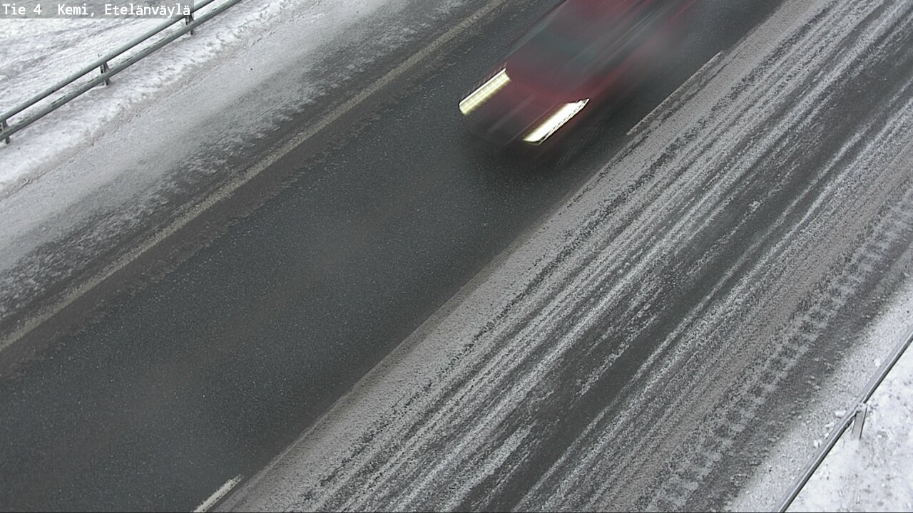 Weather Camera Image Väg 4 Kemi, Etelänväylä, Kemi, Lappi