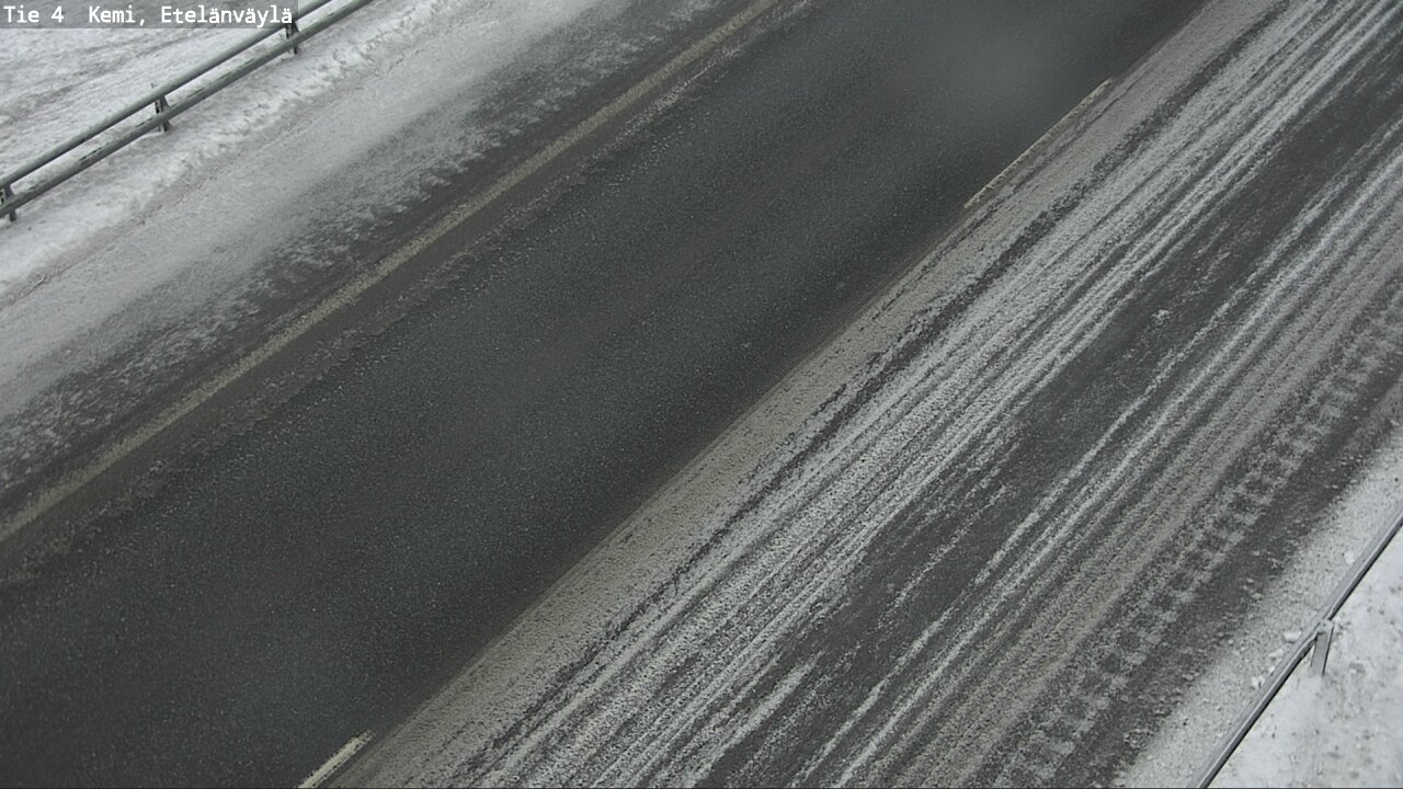 Weather Camera Image Väg 4 Kemi, Etelänväylä, Kemi, Lappi