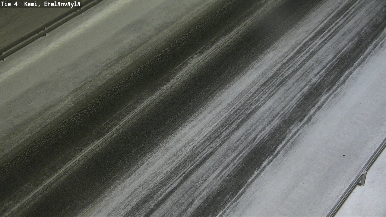 Weather Camera Image Road 4 Kemi, Etelänväylä, Kemi, Lappi