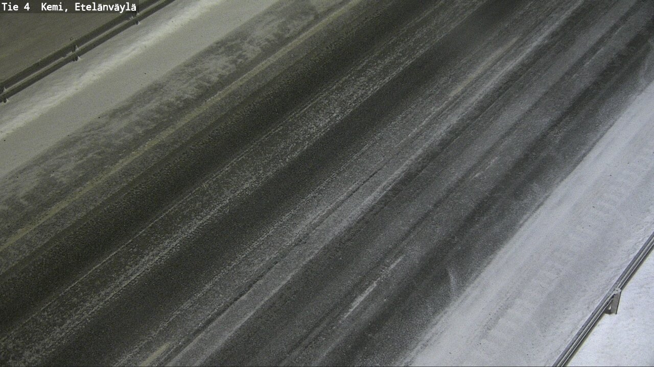 Weather Camera Image Road 4 Kemi, Etelänväylä, Kemi, Lappi