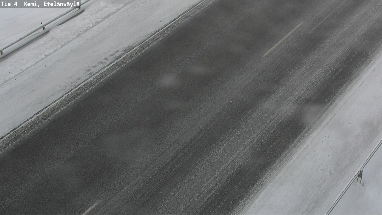 Weather Camera Image Road 4 Kemi, Etelänväylä, Kemi, Lappi