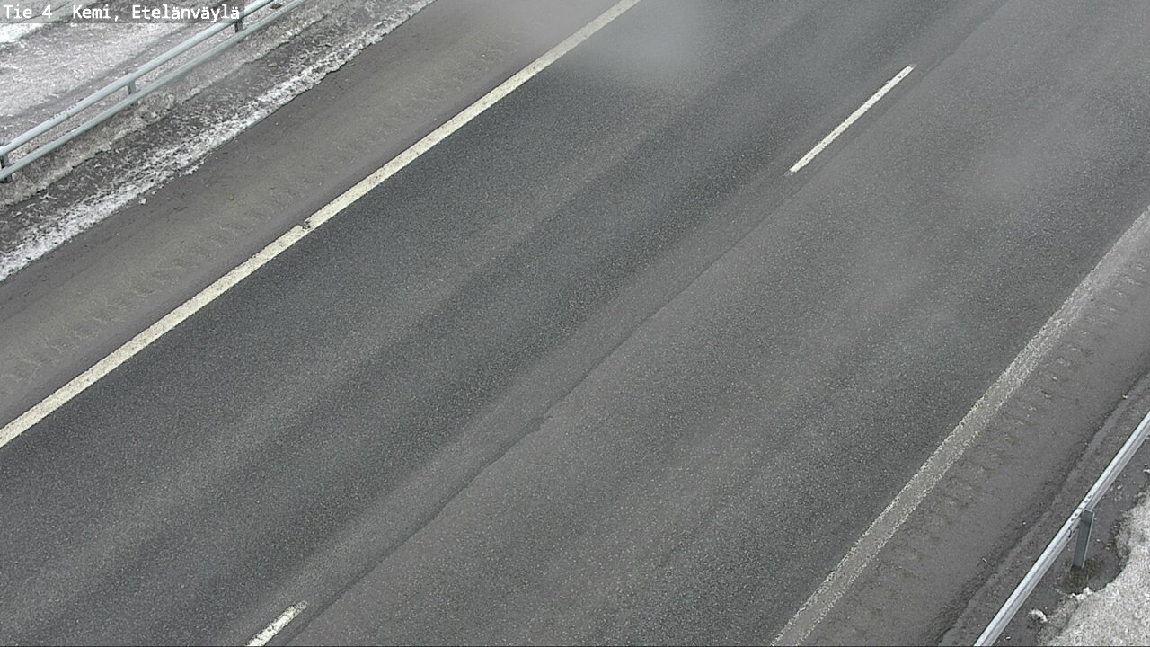 Weather Camera Image Road 4 Kemi, Etelänväylä, Kemi, Lappi