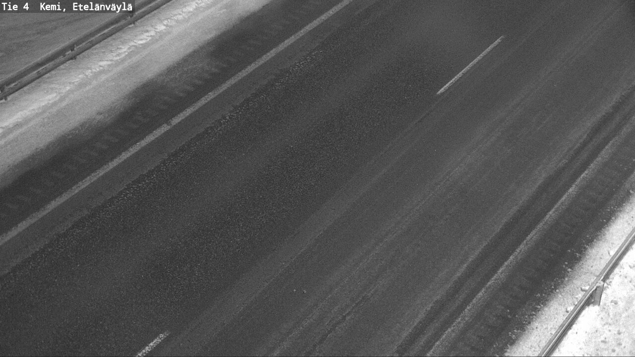 Weather Camera Image Road 4 Kemi, Etelänväylä, Kemi, Lappi