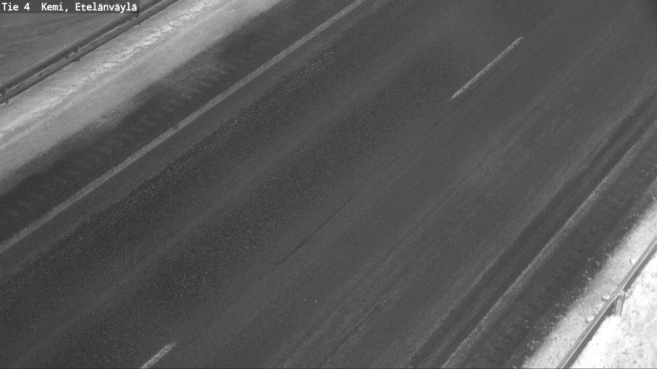 Weather Camera Image Road 4 Kemi, Etelänväylä, Kemi, Lappi