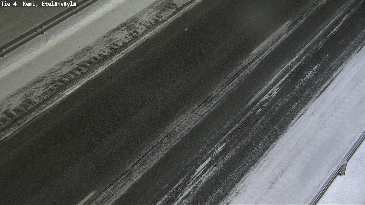 Weather Camera Image Road 4 Kemi, Etelänväylä, Kemi, Lappi
