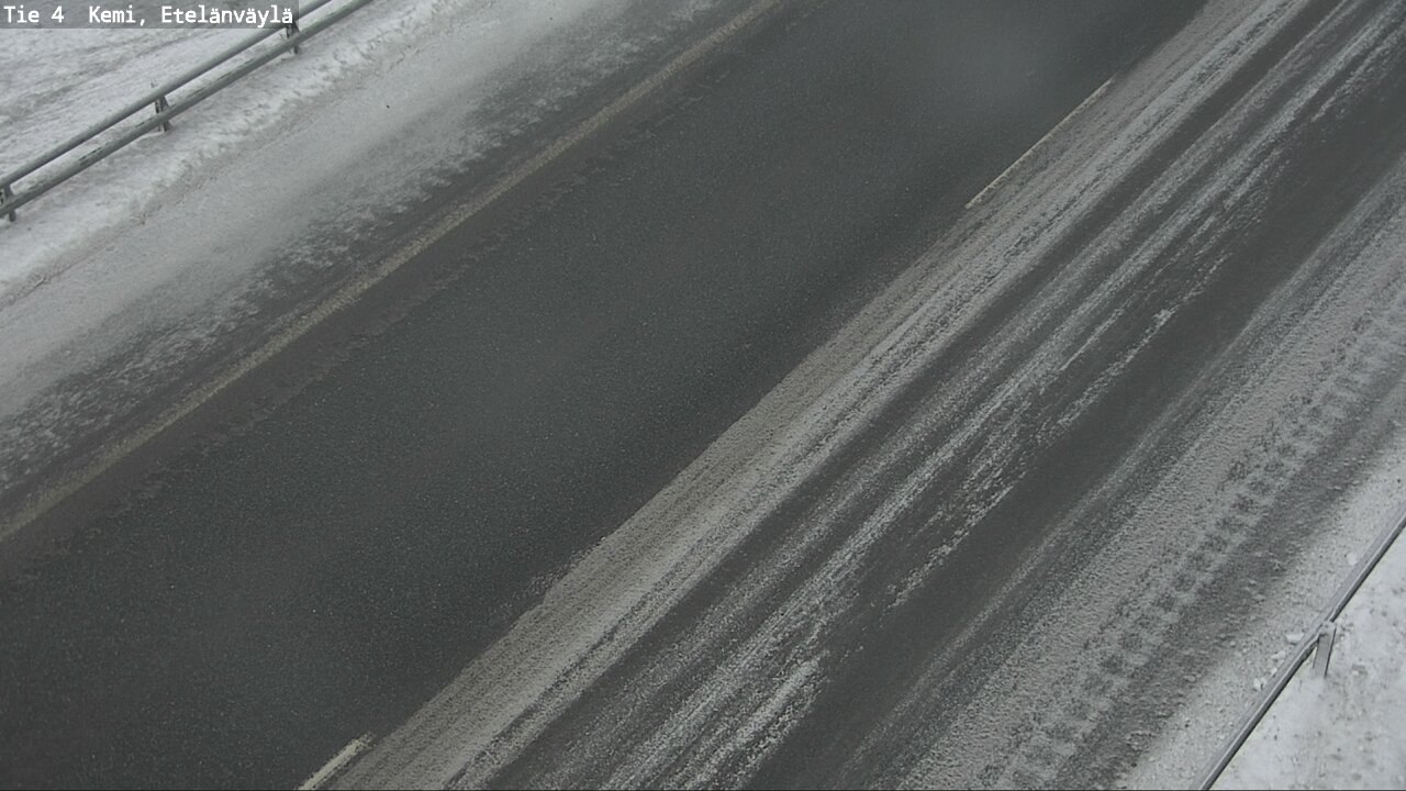 Weather Camera Image Väg 4 Kemi, Etelänväylä, Kemi, Lappi