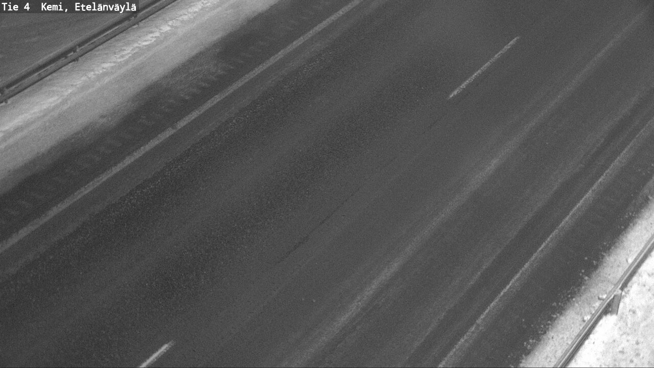 Weather Camera Image Road 4 Kemi, Etelänväylä, Kemi, Lappi