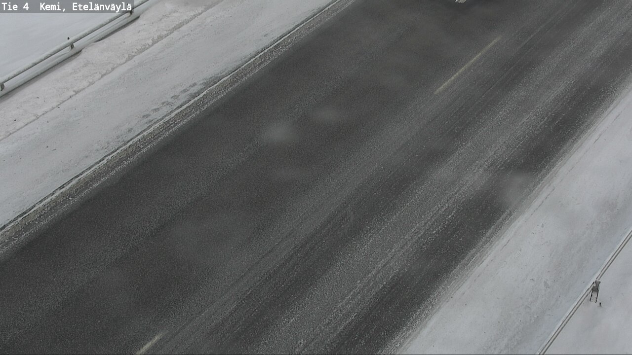 Weather Camera Image Road 4 Kemi, Etelänväylä, Kemi, Lappi