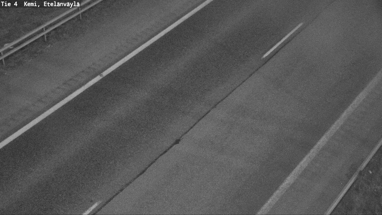 Weather Camera Image Road 4 Kemi, Etelänväylä, Kemi, Lappi