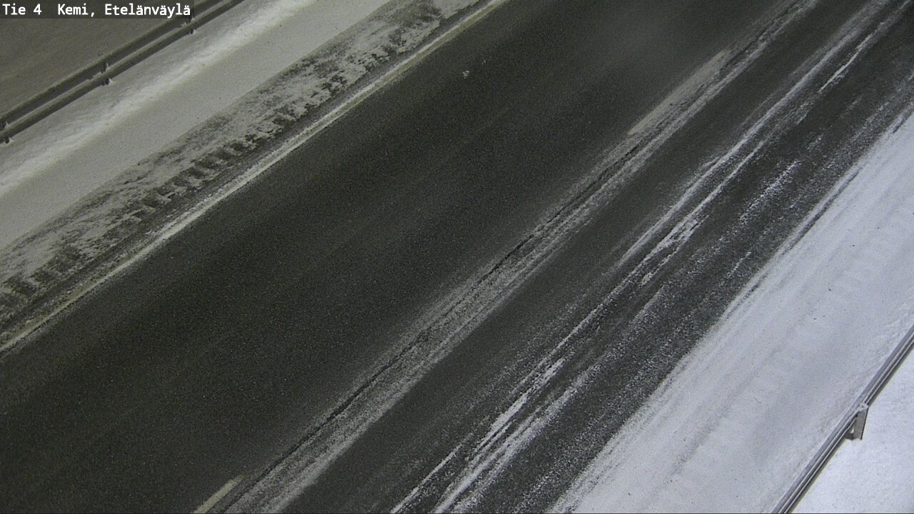 Weather Camera Image Road 4 Kemi, Etelänväylä, Kemi, Lappi