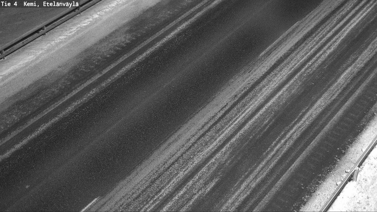 Weather Camera Image Road 4 Kemi, Etelänväylä, Kemi, Lappi