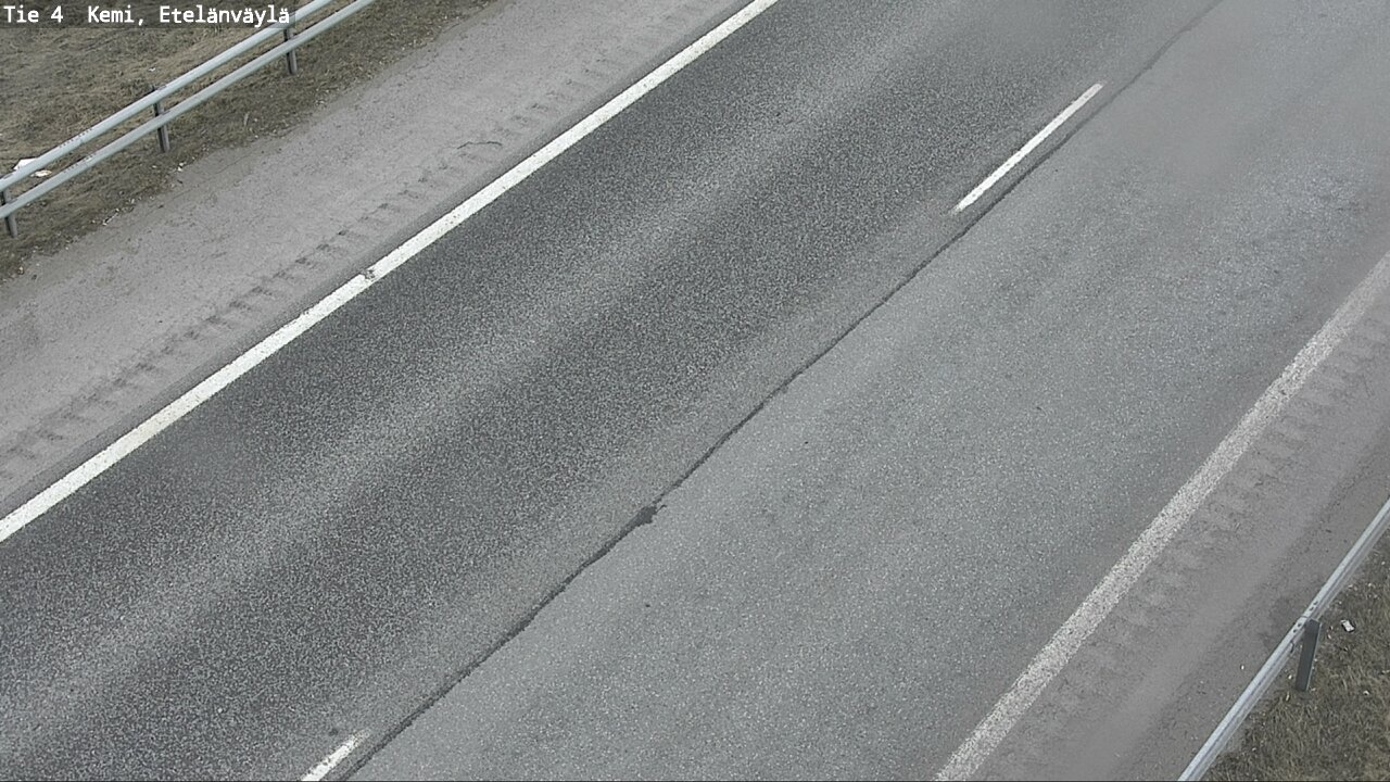 Weather Camera Image Väg 4 Kemi, Etelänväylä, Kemi, Lappi