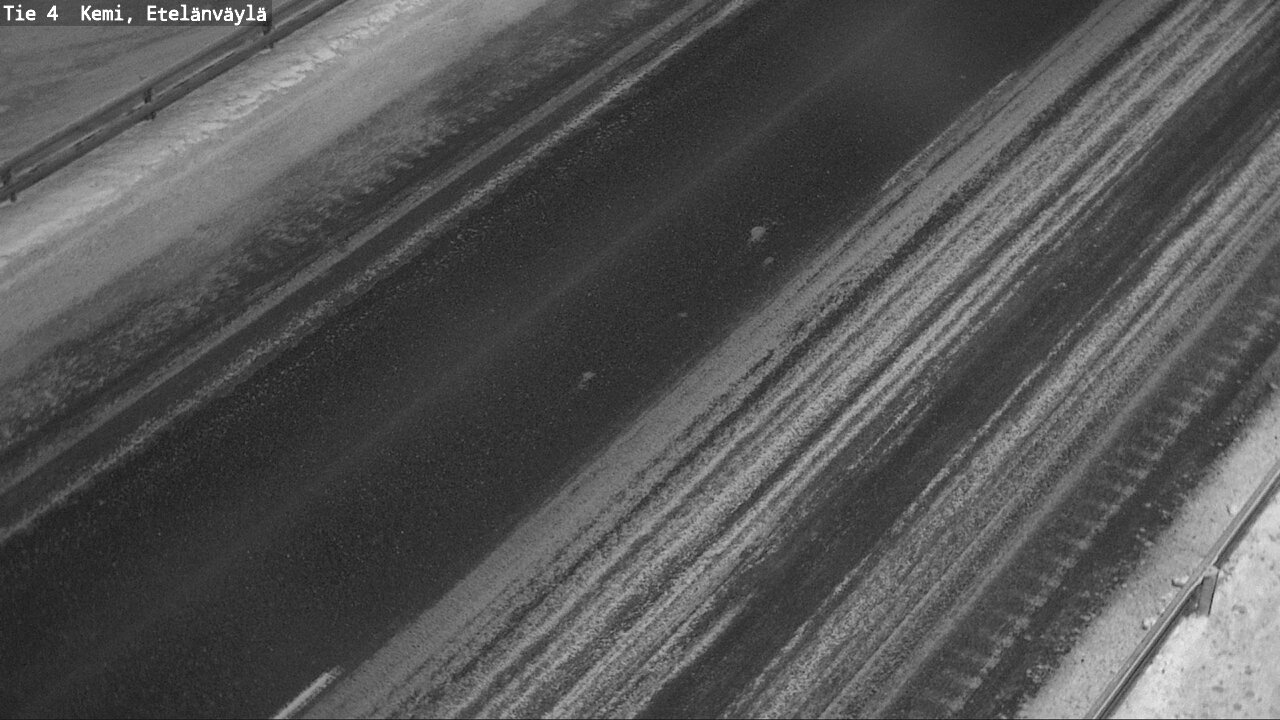 Weather Camera Image Väg 4 Kemi, Etelänväylä, Kemi, Lappi