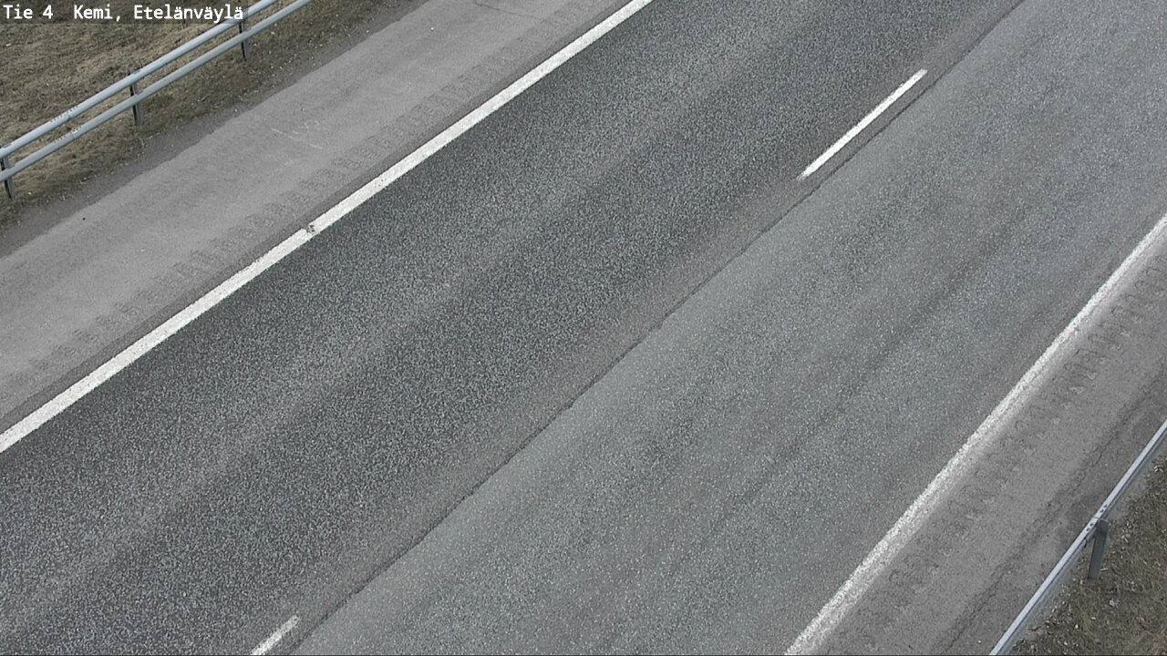 Weather Camera Image Väg 4 Kemi, Etelänväylä, Kemi, Lappi