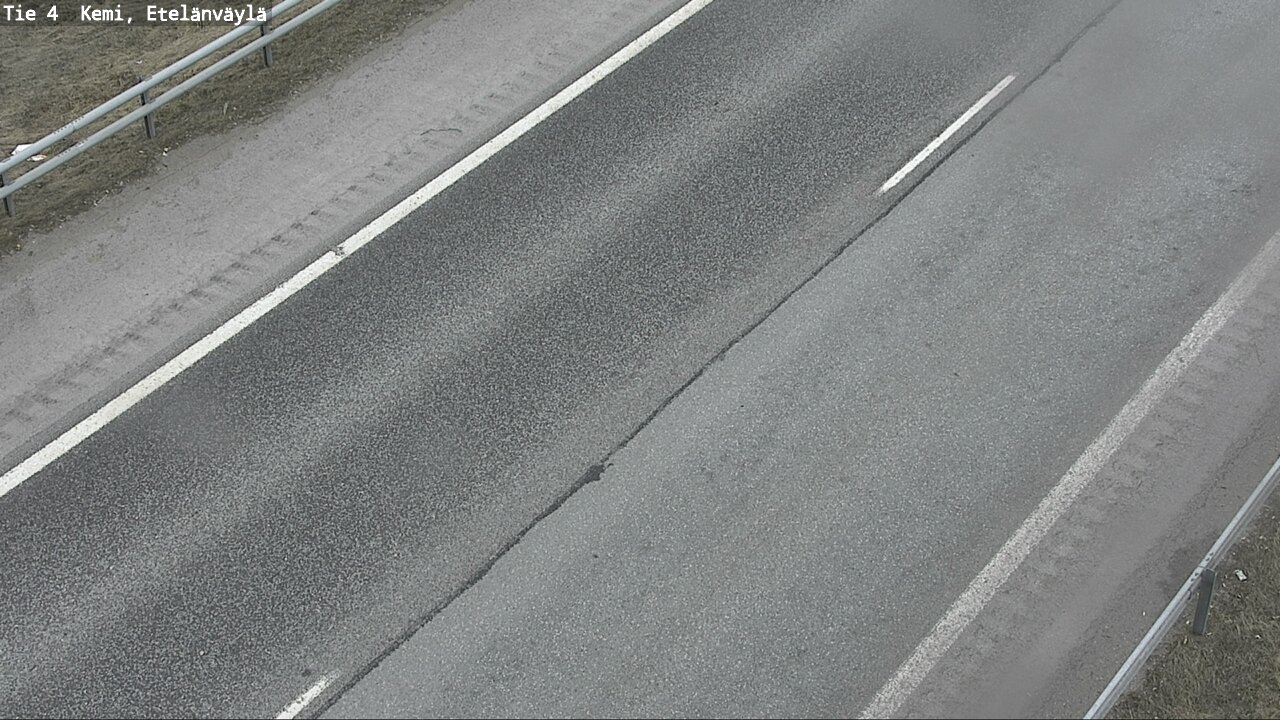 Weather Camera Image Väg 4 Kemi, Etelänväylä, Kemi, Lappi