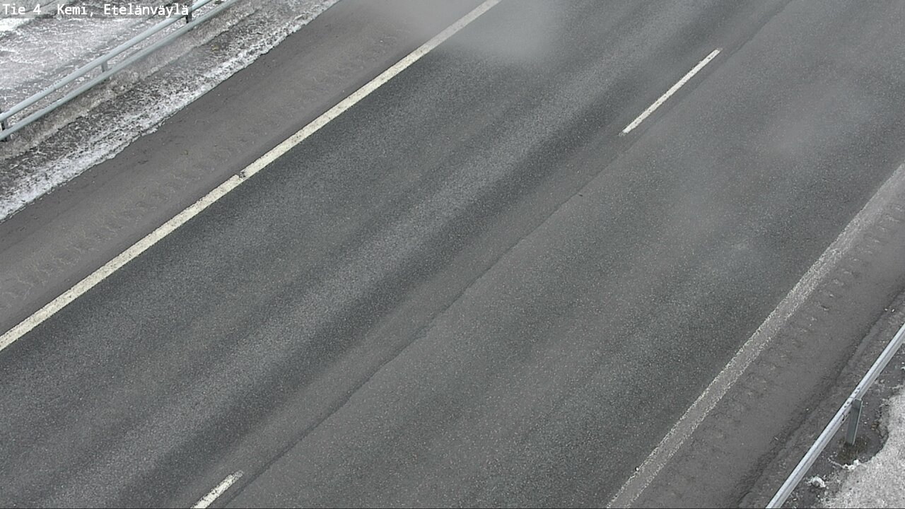 Weather Camera Image Väg 4 Kemi, Etelänväylä, Kemi, Lappi