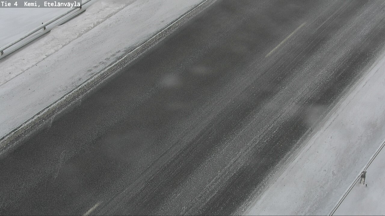 Weather Camera Image Road 4 Kemi, Etelänväylä, Kemi, Lappi
