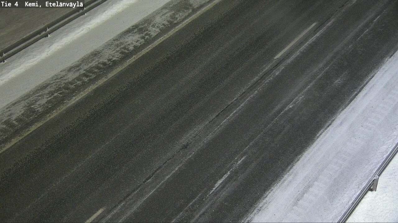 Weather Camera Image Road 4 Kemi, Etelänväylä, Kemi, Lappi