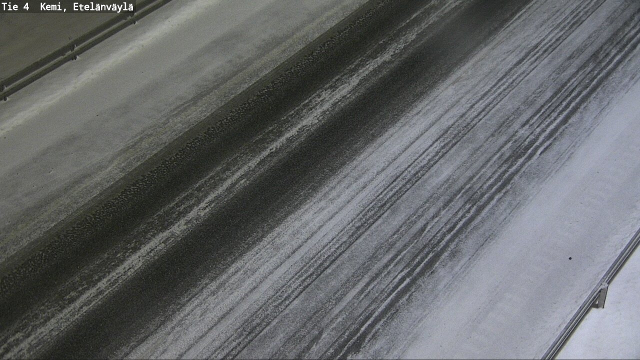 Weather Camera Image Road 4 Kemi, Etelänväylä, Kemi, Lappi