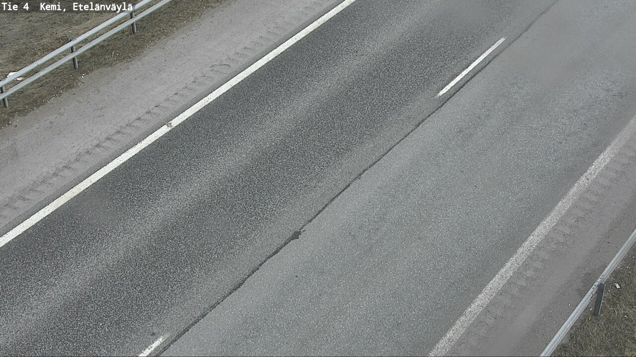 Weather Camera Image Väg 4 Kemi, Etelänväylä, Kemi, Lappi