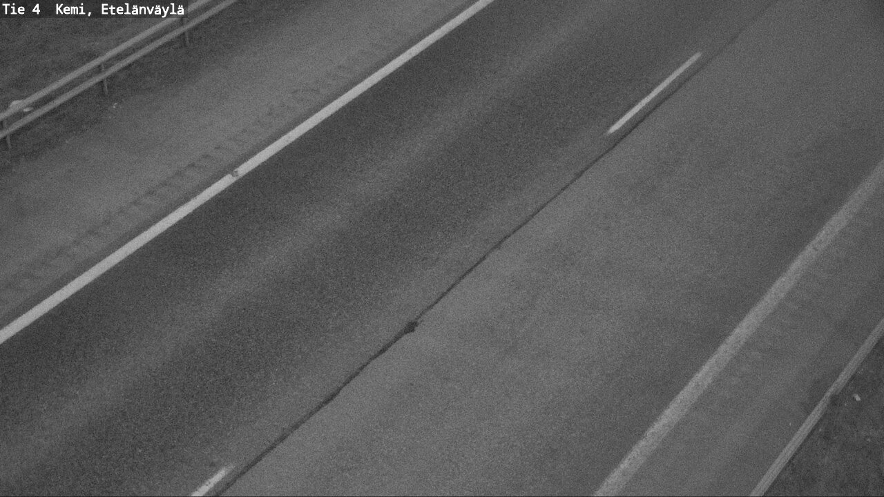 Weather Camera Image Road 4 Kemi, Etelänväylä, Kemi, Lappi