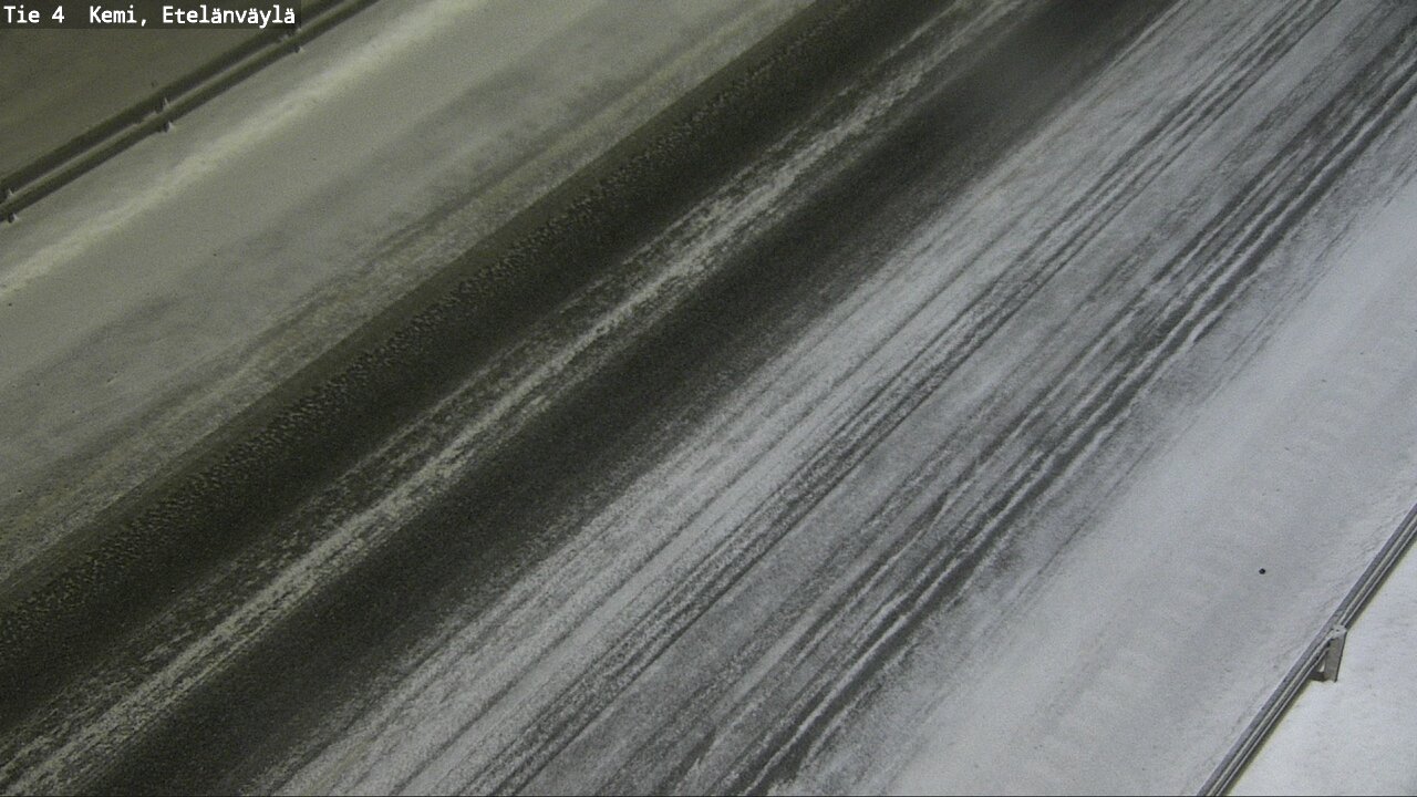 Weather Camera Image Road 4 Kemi, Etelänväylä, Kemi, Lappi