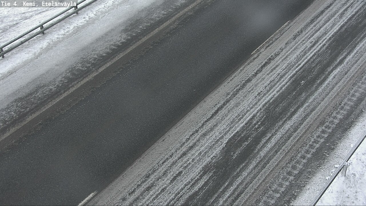 Weather Camera Image Väg 4 Kemi, Etelänväylä, Kemi, Lappi