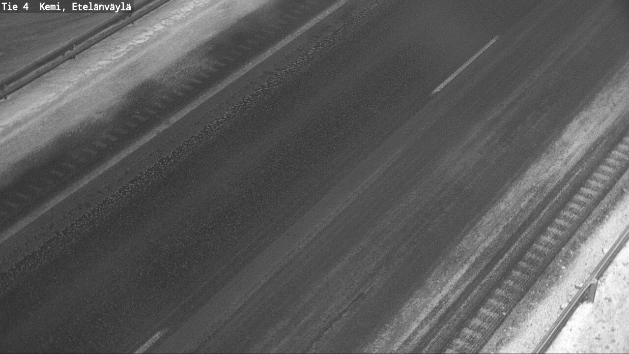Weather Camera Image Road 4 Kemi, Etelänväylä, Kemi, Lappi