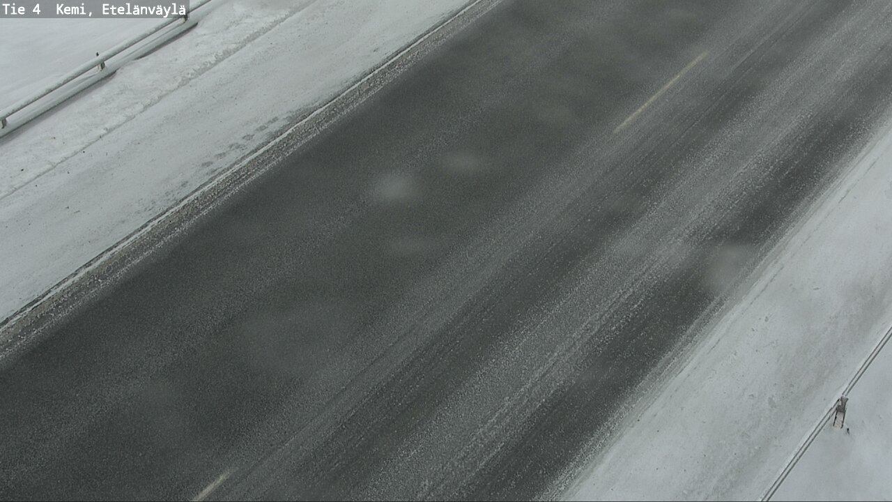 Weather Camera Image Road 4 Kemi, Etelänväylä, Kemi, Lappi