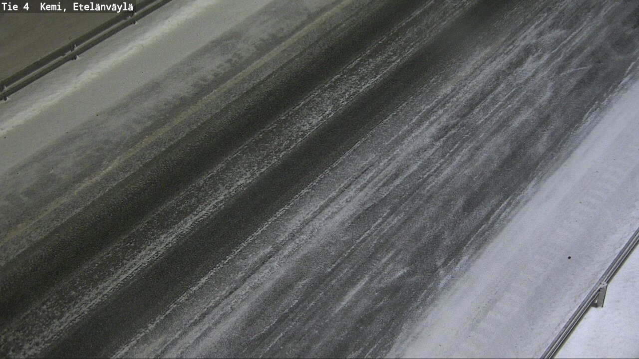 Weather Camera Image Road 4 Kemi, Etelänväylä, Kemi, Lappi
