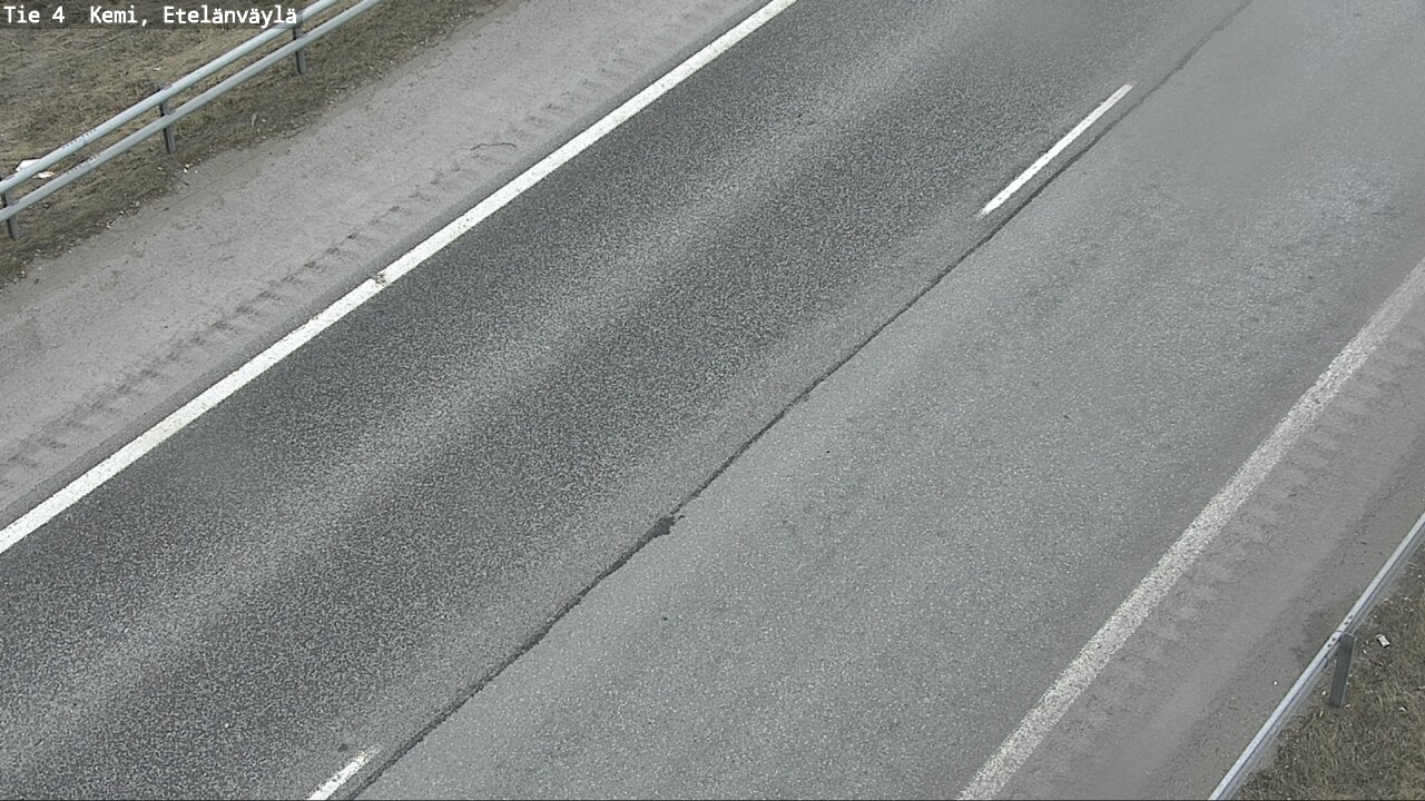 Weather Camera Image Väg 4 Kemi, Etelänväylä, Kemi, Lappi