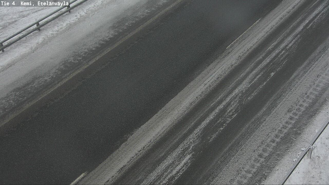 Weather Camera Image Väg 4 Kemi, Etelänväylä, Kemi, Lappi