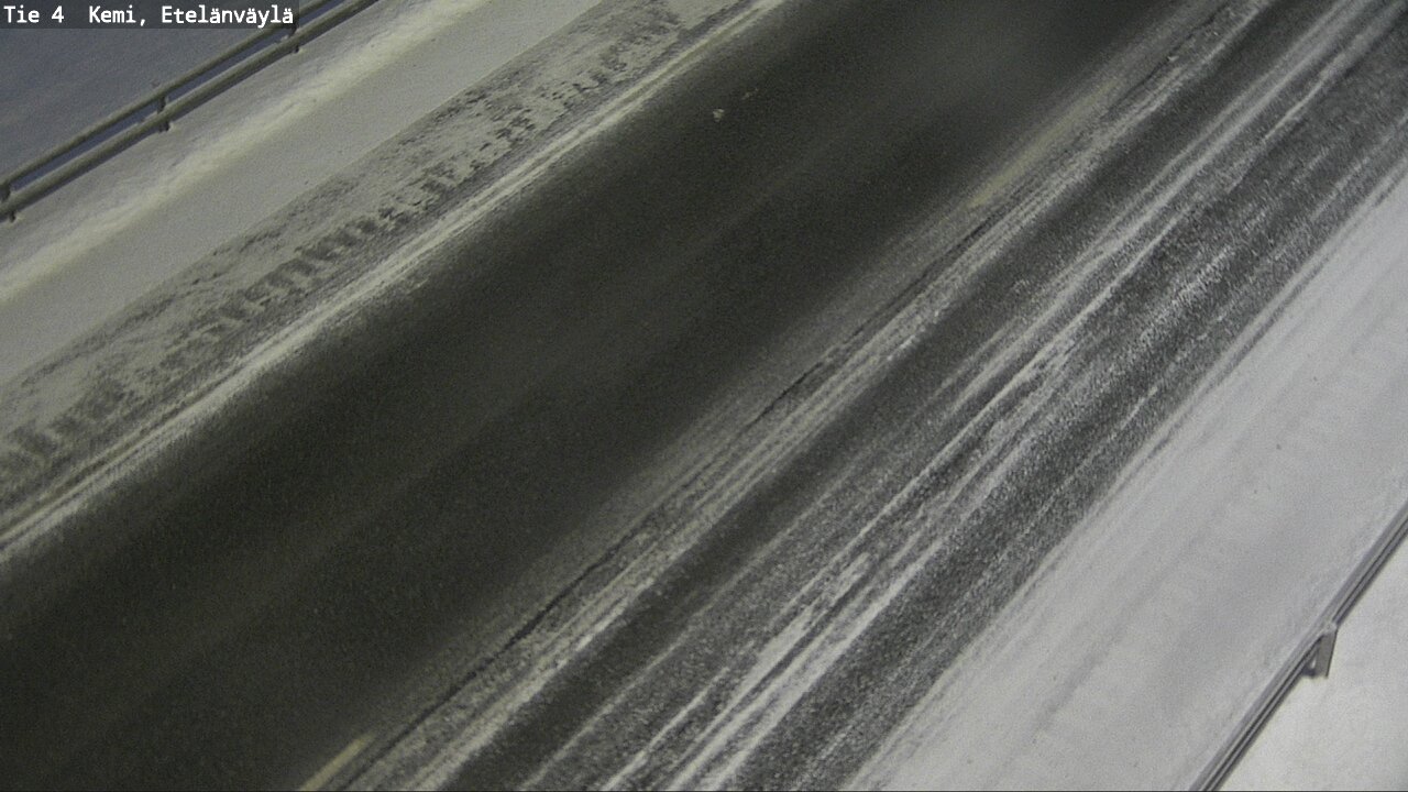 Weather Camera Image Road 4 Kemi, Etelänväylä, Kemi, Lappi