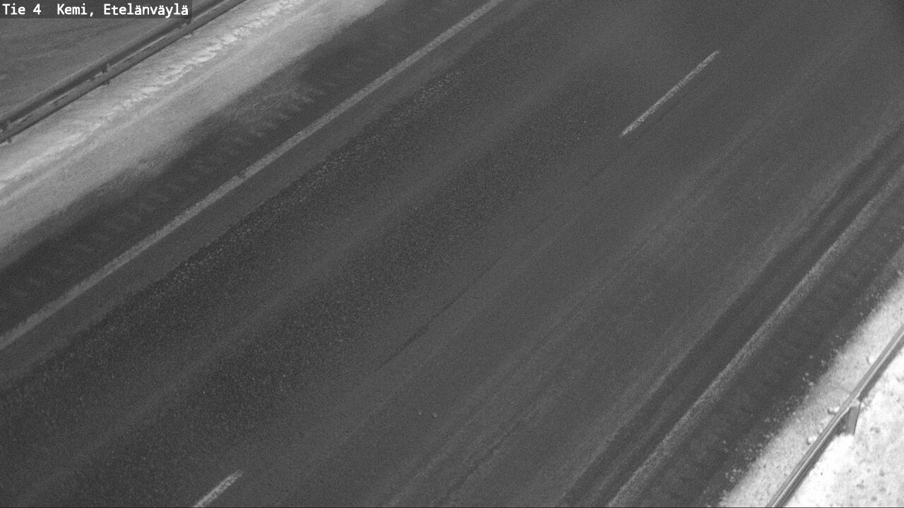 Weather Camera Image Road 4 Kemi, Etelänväylä, Kemi, Lappi