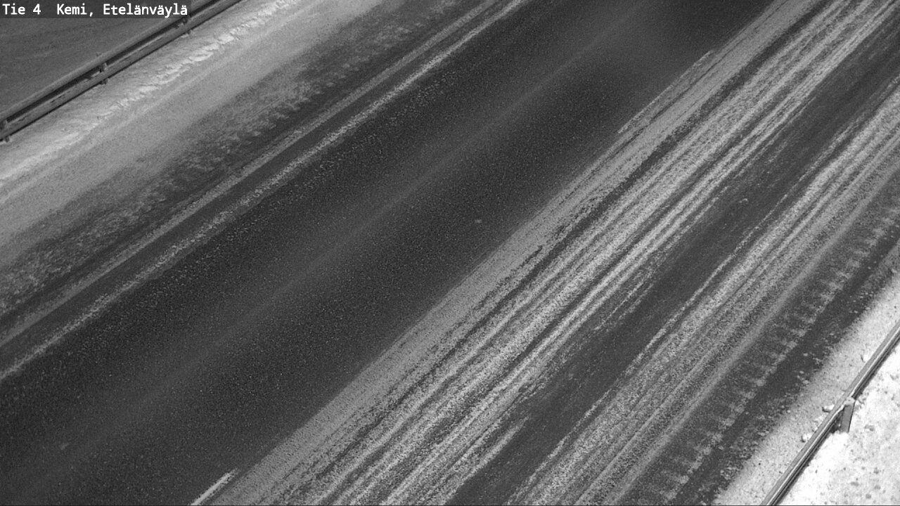 Weather Camera Image Väg 4 Kemi, Etelänväylä, Kemi, Lappi