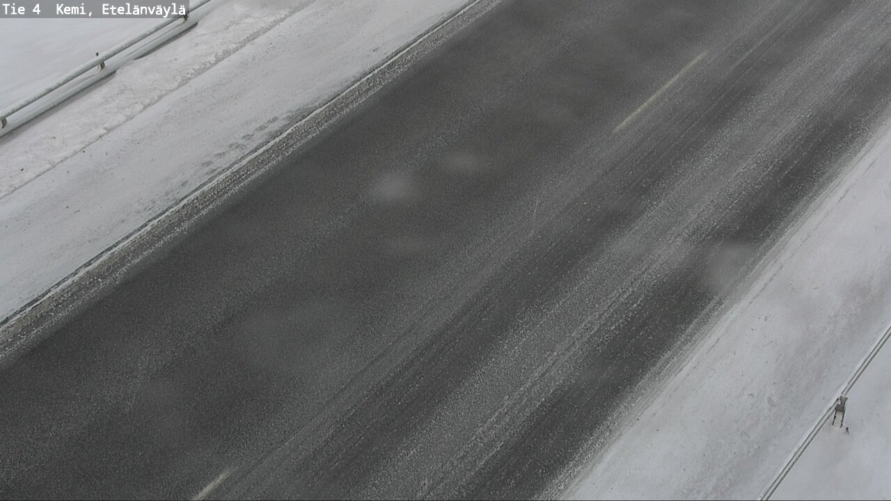 Weather Camera Image Road 4 Kemi, Etelänväylä, Kemi, Lappi