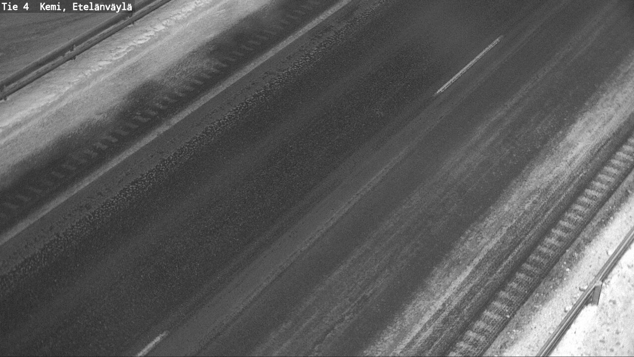 Weather Camera Image Road 4 Kemi, Etelänväylä, Kemi, Lappi