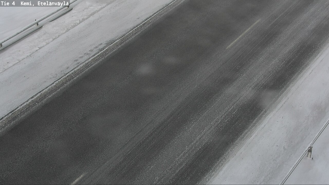 Weather Camera Image Road 4 Kemi, Etelänväylä, Kemi, Lappi